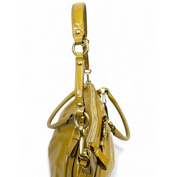 Coach Vintage Madison Patent Leather Sophia Satchel - Picture 15 of 15